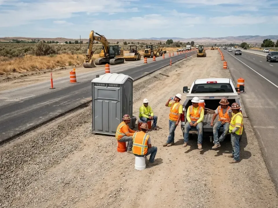 highway-road-construction-crew-007 — frequently asked questions, Porta Potty and Restroom Rentals in Beresford, SD